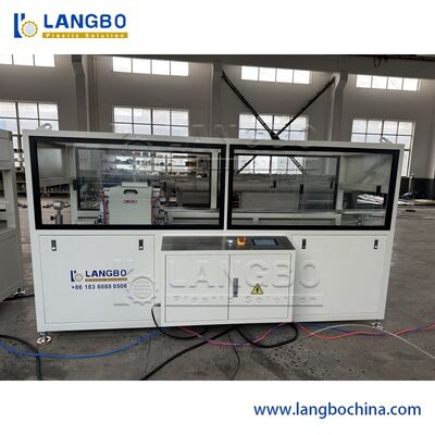 350kgs/घंटा क्षमता और  PLC नियंत्रण के साथ 3 लेयर को-एक्सट्रूज़न पीपीआर पाइप एक्सट्रूज़न लाइन