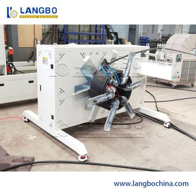 श्नाइडर विद्युत घटक नरम पीई पाइप वाइंडर मशीन 16-160 एमएम पाइप के लिए