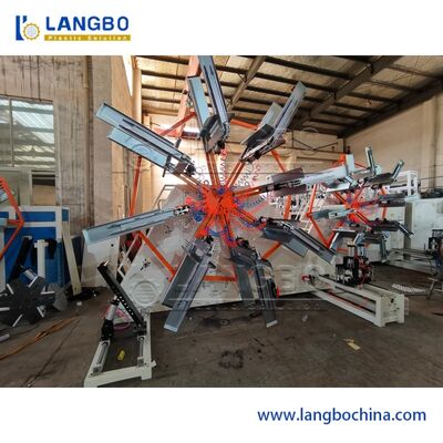 प्लास्टिक पीई सॉफ्ट पाइप नालीदार नली ट्यूब वाइंडिंग मशीन कॉइल बनाने के लिए