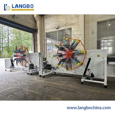 प्लास्टिक पीई सॉफ्ट पाइप नालीदार नली ट्यूब वाइंडिंग मशीन कॉइल बनाने के लिए