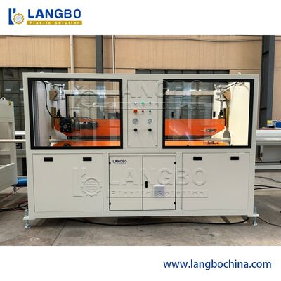 पीवीसी सीवर ड्रेनेज प्लास्टिक पाइप केबल डक्ट पानी की आपूर्ति ठोस दीवार एक्सट्रूज़न बनाने की मशीन