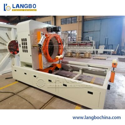 प्लास्टिक पीवीसी जल निकासी पाइप extruder घुमावदार पाइप extrusion बनाने की मशीन