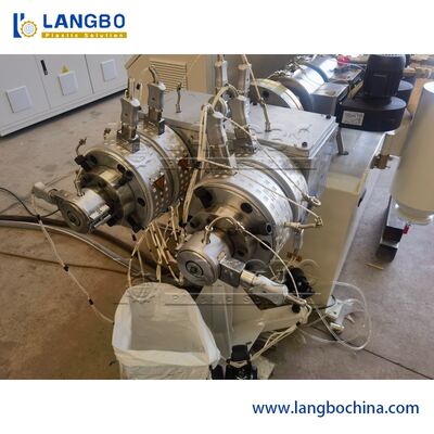 पीवीसी पाइप के लिए 630 मिमी प्लास्टिक एक्सट्रूडर मशीन डबल पेंच