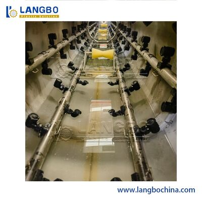 दबाव पीवीसी पाइप बाहर निकालना लाइन समायोज्य कटिंग गति अधिकतम 63 मिमी काटना पाइप