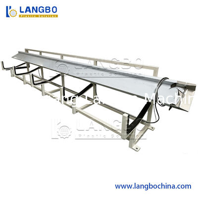 शंक्वाकार ट्विन स्क्रू एक्सट्रूडर पीवीसी केबल ट्रंक प्रोफाइल कंडक्ट चैनल प्रोफाइल एक्सट्रूज़न बनाने की मशीन