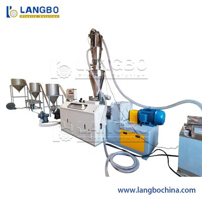 पीवीसी ग्रेनुलेटिंग उत्पादन लाइन प्लास्टिक ग्रेनुअल बनाने की मशीन सीपीवीसी हॉट-कटिंग पेलेटाइजिंग लाइन