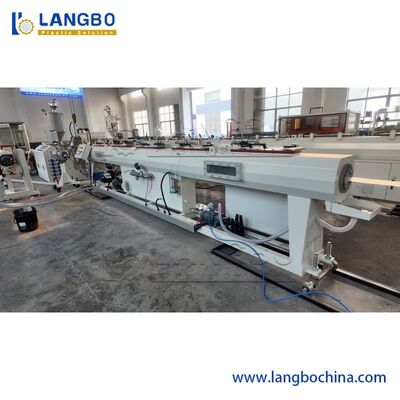 75-315 मिमी डबल सिंगल मल्टीप्लेयर पीई पाइप एक्सट्रूज़न लाइन / एचडीपीई पाइप बनाने की मशीन / प्लास्टिक पाइप उत्पादन लाइन