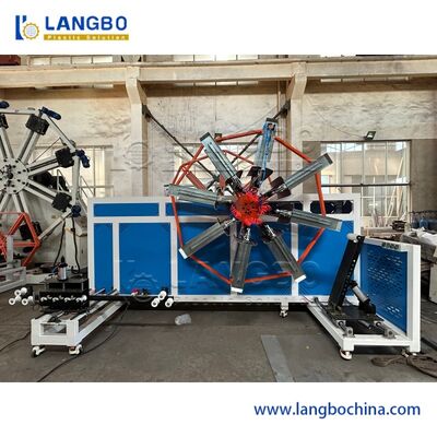 Pipe Coiler Machine Improving Uniform Coil Arrangement With Synchronized Winding