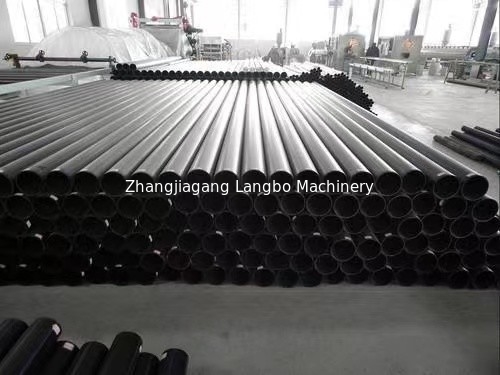 पानी की नली बनाने की लाइन पीई पाइप extrusion मशीन
