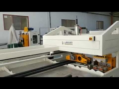 PVC Profile Extrusion Production Line 55KW Conical Twin Screw