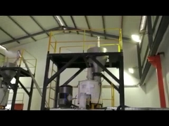 जल आपूर्ति 90-315 पाइप व्यास के लिए उच्च गति 90/156 extruder के साथ पीवीसी पाइप बनाने की लाइन